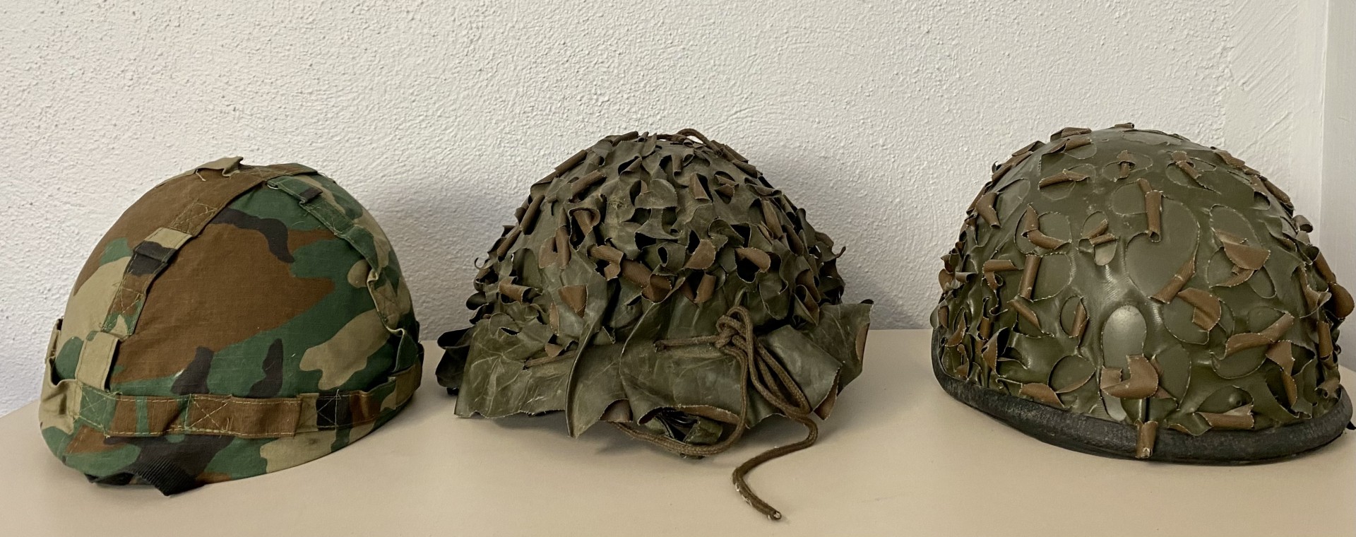 Casques Camouflés