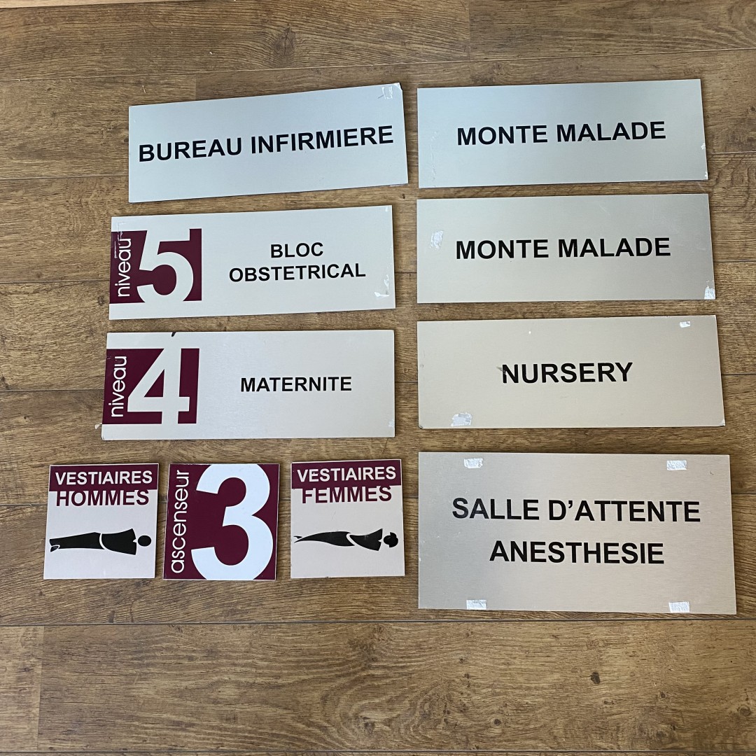 Plaques Métalliques 